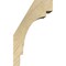 Ekena Millwork 6"W x 6"D x 10"H Merced Rough Sawn Knee Brace, Douglas Fir BRC06X06X10MRC00RDF - alternate 3